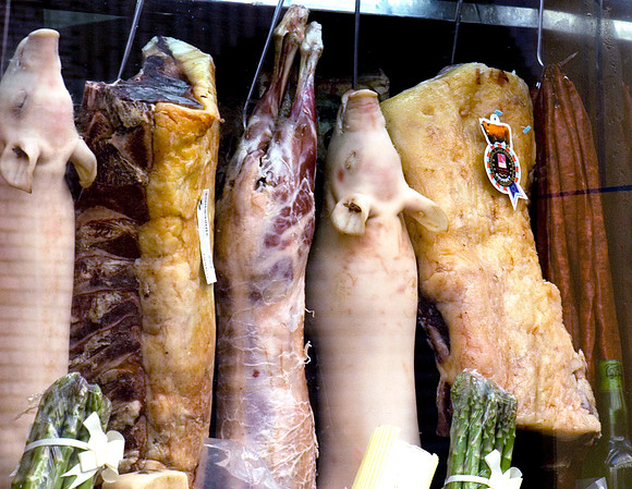 Butcher in Madrid