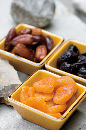 Dates, Figs and Apricots